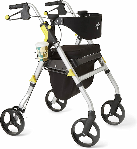 3. Medline Premium Empower Rollator Walker