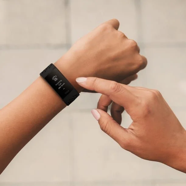 Fitness style wristband with emergency features