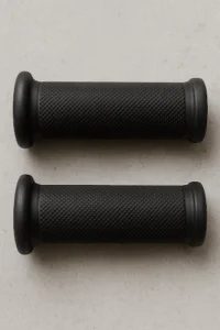 Textured rubber walker hand grips
