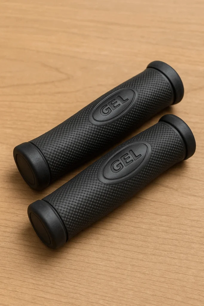Gel walker hand grips pair