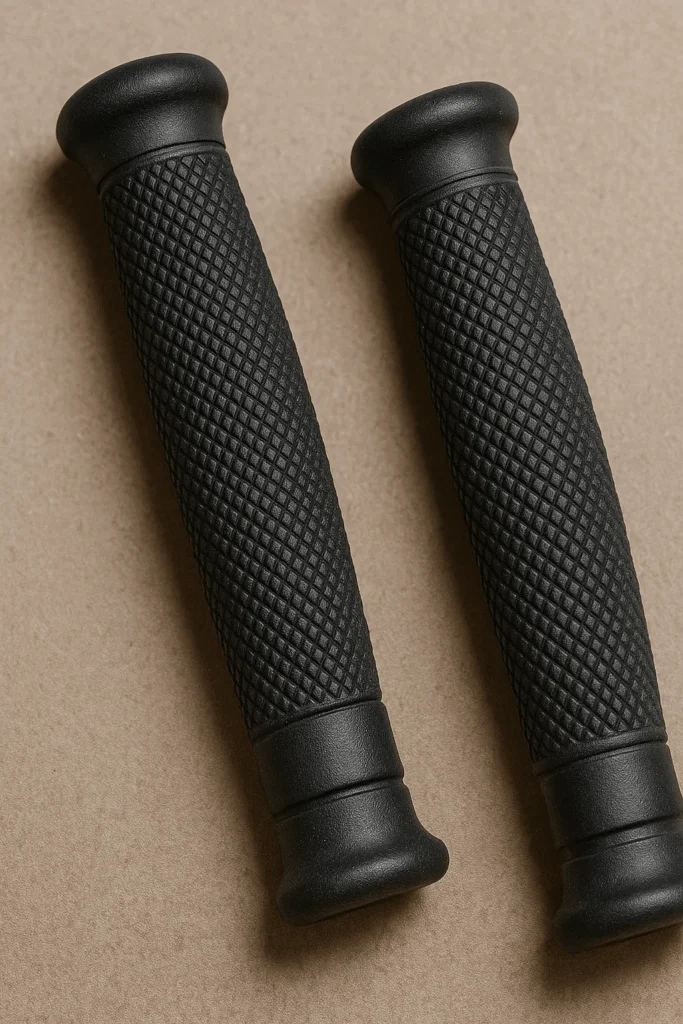 Textured non-slip walker hand grips